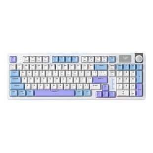 狼蛛S98三模机械键盘有线2.4G无线蓝牙gasket客制化电竞游戏青红