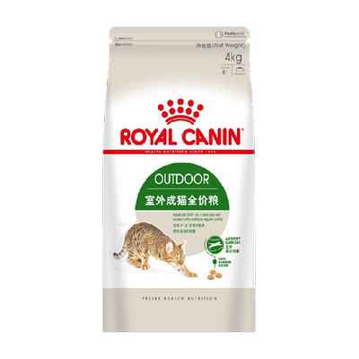 皇家O30成猫粮呵护敏感皮肤4kg