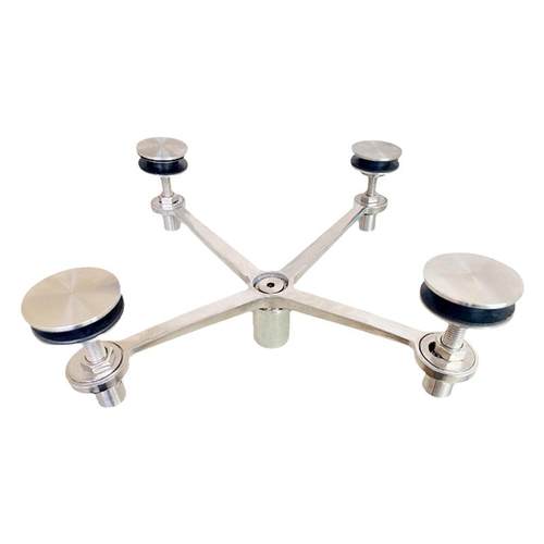 不锈钢驳接爪304不锈钢玻璃爪幕墙雨棚托爪观光电梯250型接驳件