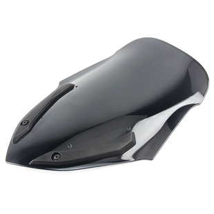 适用于豪爵UHR150HJ150前挡风玻璃竞技风挡加高前挡风板改装配件