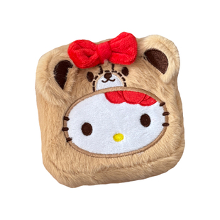 创意可爱Kt小熊首饰盒戒指项链收纳盒旅行便携耳钉小物件保护盒女