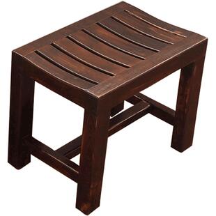 实木浴室凳子洗澡凳老人防滑板凳卫生间成人专用凳孕妇淋浴房坐凳