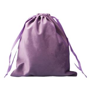 布袋束口袋抽绳绒布袋首饰袋便携手镯吊坠项链文玩珠宝饰品收纳袋