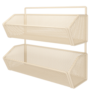 墙上置物架宿舍床边挂墙收纳架子多层墙壁挂篮免打孔学生床头神器