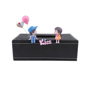 车载纸巾盒汽车用餐巾抽纸包车内扶手箱车上纸巾创意可爱网红男女