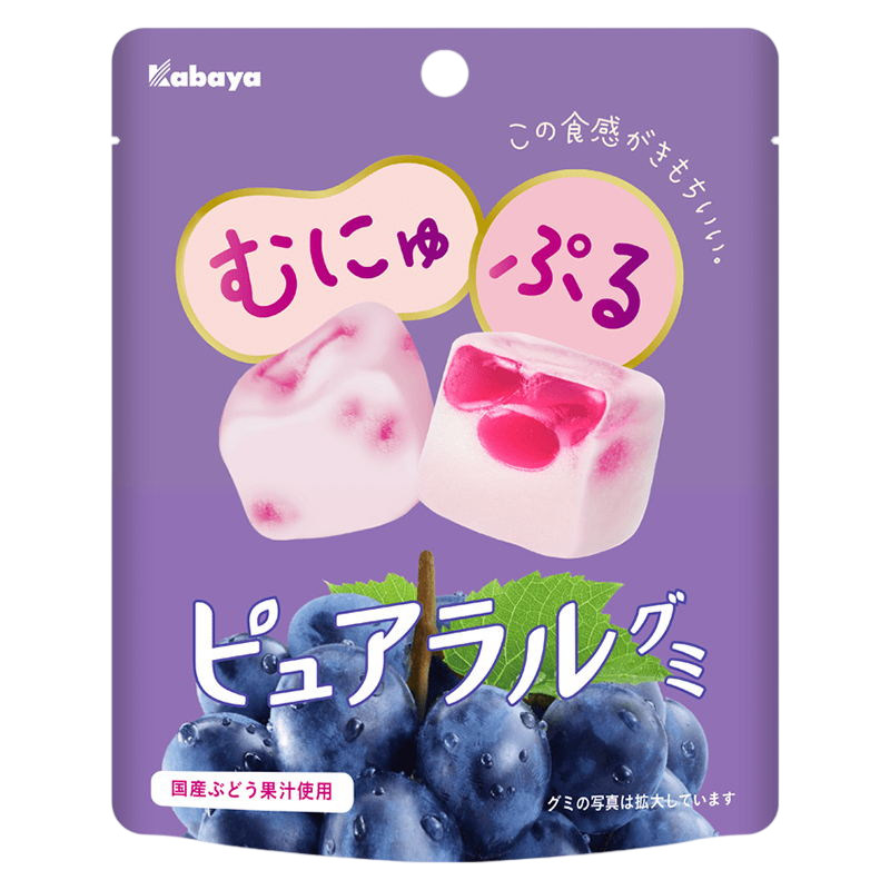 KABAYA卡巴也葡萄苹果味夹心软糖
