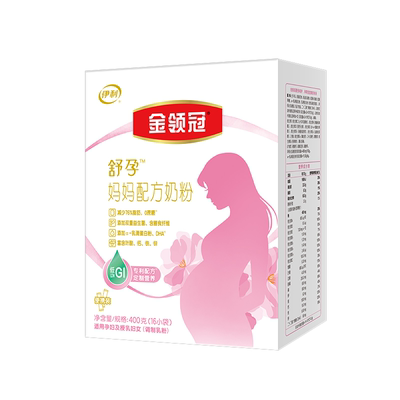 伊利金领冠0段400g妈妈粉