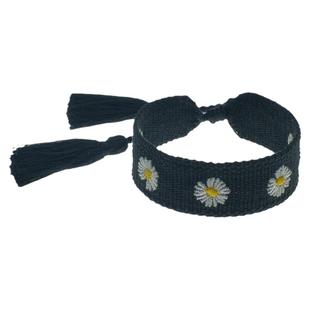 原创设计小雏菊手链GD志龙同款潮牌手工编织手绳学生一对情侣饰品