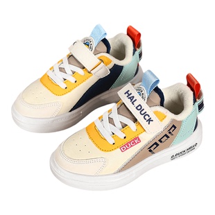 小黄鸭儿童加绒运动鞋冬季二棉保暖女童休闲鞋断码清仓板鞋品牌鞋