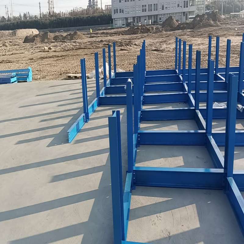 建筑钢筋架子工地钢筋堆放架放料平台定型化料场钢筋笼支撑架码垛