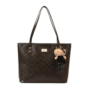 美拉德大容量托特包包女2025新款秋冬单肩包高级感复古通勤腋下包