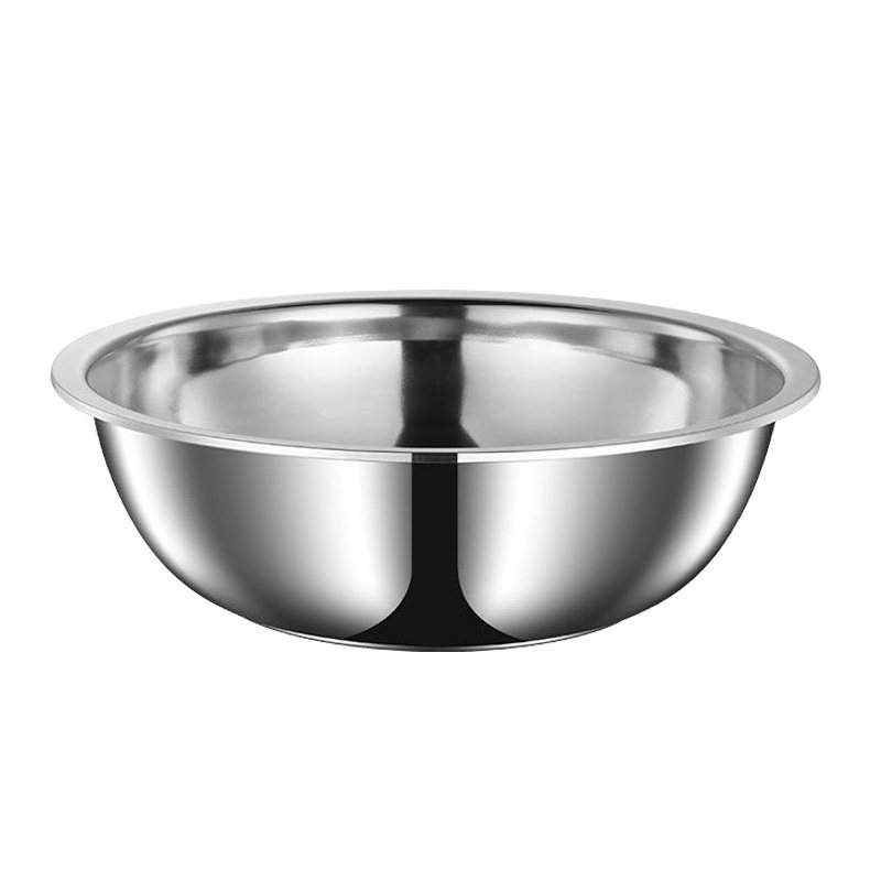 特厚304不锈钢盆洗菜盆家用和面盆商用大盆洗脸盆洗衣洗澡盆特大