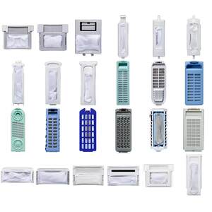 适用于奥克斯洗衣机过滤网袋网盒网兜线屑过滤器XQB90-1558L通用