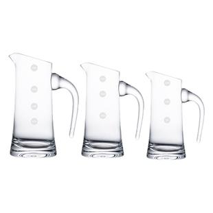 Greenlem水晶玻璃刻度分酒壶果汁瓶醒酒器公道家用餐厅白酒量酒器