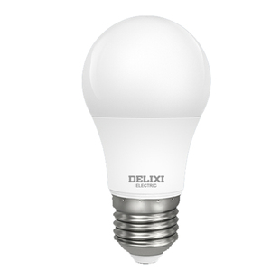 德力西LED节能灯泡灯座家用E27螺口5瓦13W白光螺旋球泡照明光源