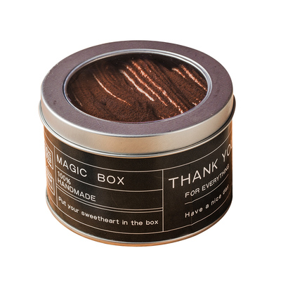 甜品千层豆乳带盖蛋糕盒子