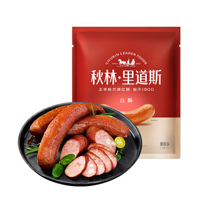 实惠大包装！红肠量贩装820g/袋