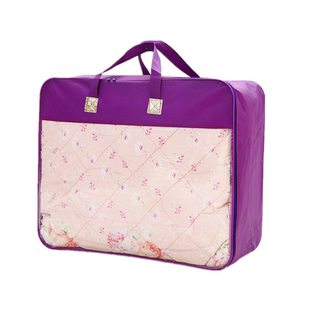 被子防尘袋收纳整理拉链袋半透明毛毯手提袋家纺袋包装可定制印刷