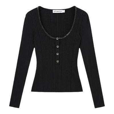 self-portrait针织打底上衣