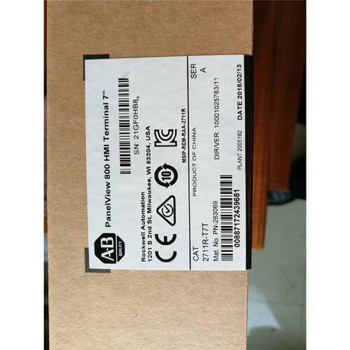 议价2711R-T7T 触摸屏AB PLC罗克韦尔处理器2711RT7T全新原装质保