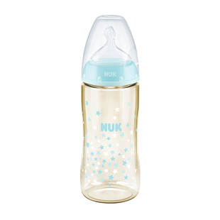 NUK德国原装进口耐摔PPSU防胀气奶瓶1岁以上宝宝婴儿0到6个月专用