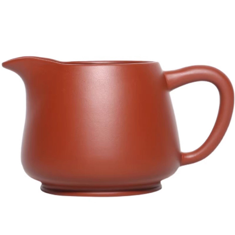 【微瑕】宜兴紫砂公道杯原矿大红袍紫泥黄金段泥功夫茶具配件分茶
