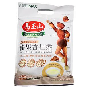 中国台湾省马玉山榛果杏仁茶12入健康即食早餐冲饮代餐粉360g袋装