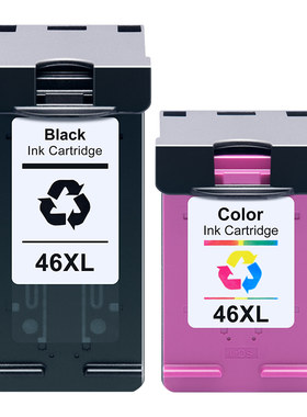 适用HP46墨盒惠普4729打印机墨盒彩色2529 2020hc 2520hc DeskJet Ink Advantage2029连供改装非原装可加墨水