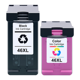 适用HP46墨盒惠普4729打印机墨盒彩色2529 2020hc 2520hc DeskJet Ink Advantage2029连供改装非原装可加墨水
