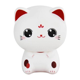 爱情怎么翻译招财猫高允真同款周边小猫太阳能自动点头车载小摆件