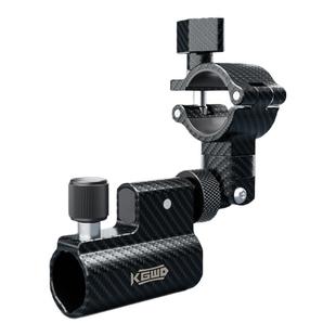 空钩悟道钓椅配件铝合金万向炮台座通用型多功能伞架鱼竿饵料支架