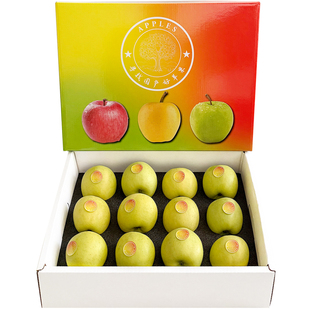 陕西瑞雪苹果礼盒装 酥脆香甜孕妇水果新鲜瑞阳青苹果顺丰