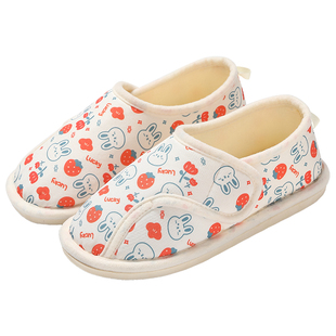 月子鞋冬孕妇包跟防滑2025新款透气软底静音23月夏薄款棉拖鞋女款