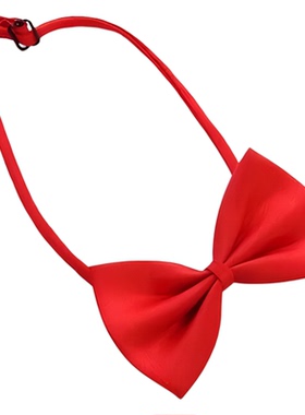 大合唱演出男士红领结学生成人舞台表演蝴蝶结黑色领花煲呔bowtie