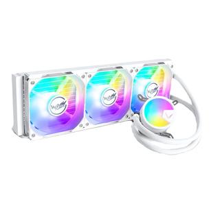 VK瓦尔基里A360一体式水冷散热器CPU风扇电脑台式机白色A240水冷