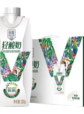 百特轻酸奶巴氏杀菌风味奶天友