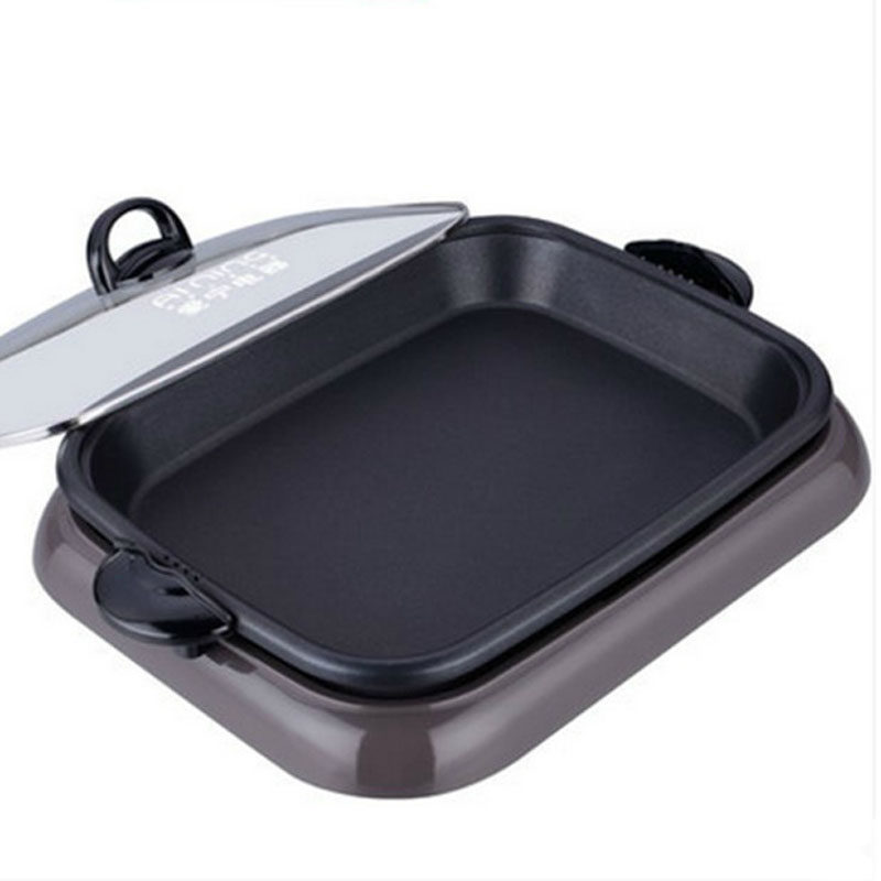 爱宁烤鱼炉家用分离式烤鱼盘商用纸上烤鱼电烤盘纸包鱼锅电烧烤炉