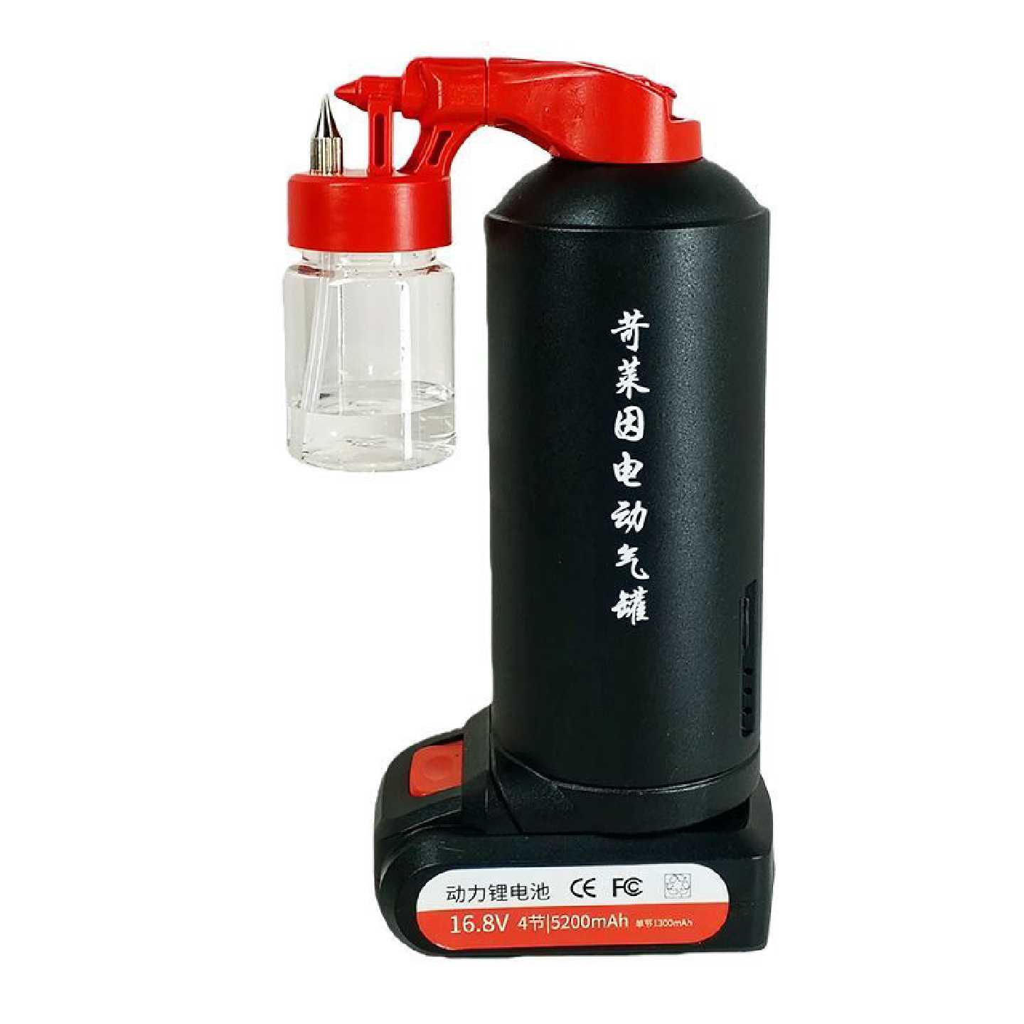 苛莱因电动气罐便携式喷雾器喷笔模型上色彩绘气泵套装迷你喷漆笔