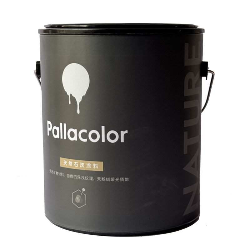 pallacolor天然石灰洗侘寂风民宿影楼复古漆石灰涂料自刷艺术漆