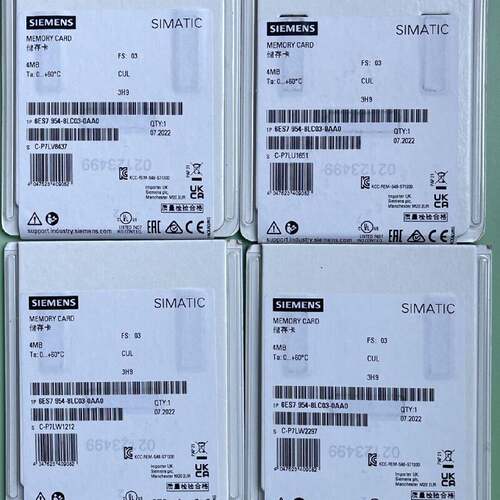 议 价SIMATIC存储卡型号6ES79548LC03工业自动可 维修