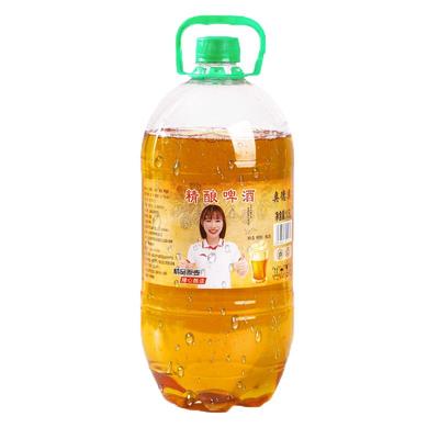 大桶装10度原浆啤酒精酿啤酒1.5升全麦扎啤高浓度黄啤批发