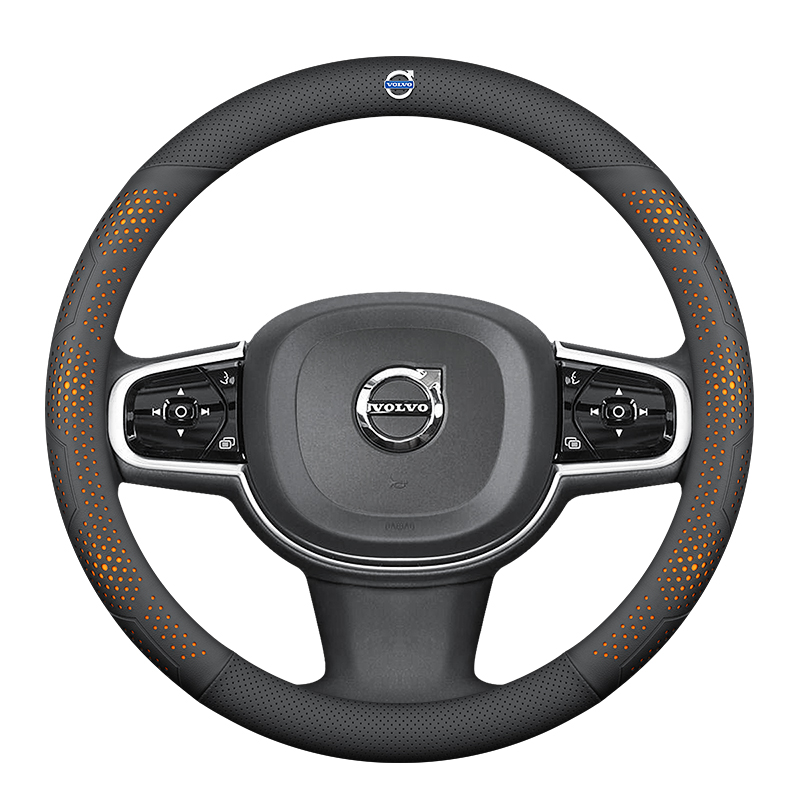 适用沃尔沃方向盘套xc60/s90/s60l/xc40/xc90/s80l汽车内饰用品薄