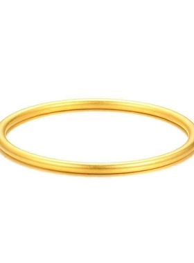 金店同款999手镯素圈女