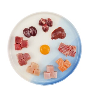 纯肉成猫幼猫狗狗生骨肉套粮湿粮鸡鸭兔牛肉三文鱼美毛增肥高蛋白