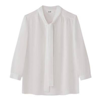 【真丝】Laurel劳芮新款飘带领衬衫女LWL352C04800