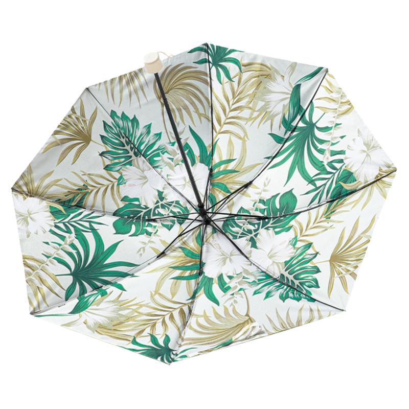 天堂伞防晒防紫外线太阳伞遮阳伞轻小巧便携三折叠晴雨伞女士两用