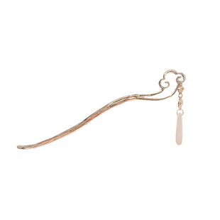 简约祥云流苏发簪女高级感新中式发饰古风步摇盘发簪子汉服配饰品