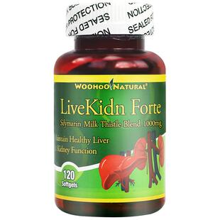 哇好自然进口肝肾宝美国进口水飞蓟胶囊奶蓟草清排养护好肝脏护肾