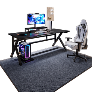 电竞椅地垫椅子书房垫子电脑椅转椅地板保护垫隔音卧室电竞房地毯