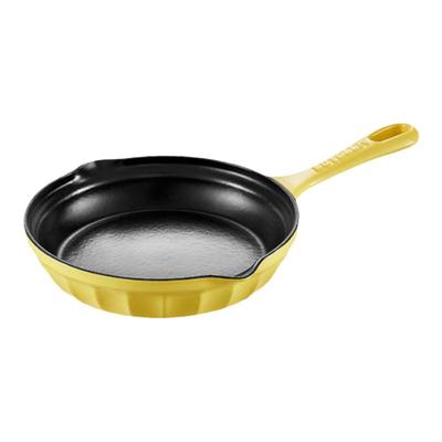 北鼎黑珐琅铸铁不粘煎锅平底锅